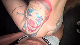 Heavy orgy on street without condom!