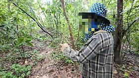 amateur thai villagers having sex in the forest