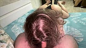 Big Stepmom Invites Stepson to Bed for Fun