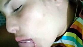 i'm giving blowjob to monster cock. it's huge, i'll swallow all.