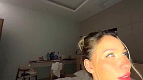 I saw my hot blonde friend get fucked hard, it was so intense!