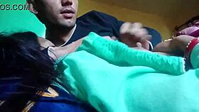 kissing and pressing my girlfriend's boobs while she masturbates