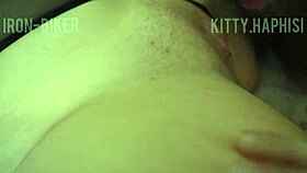 fucking that tattooed latina bodybuilder in missionary, cumming a lot in her little mouth?