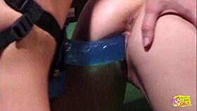 Intense Lesbian Sex On Pool Table: Redhead Gets Tits Licked, Doggy Fucked By Blonde!