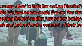 helena price - i filmed exhibitionist wife stefanie mafra interracial fucking on caribbean nude beach while voyeurs watch 😏