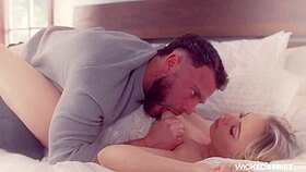 Clout at first sight anna claire clouds with shy blonde teen