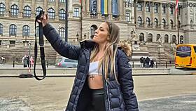 Fake Pool Silvia Dellai Intense Double Anal Cum Swallowing