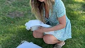 Latina teen with big natural tits and ass gets licked roughly on date