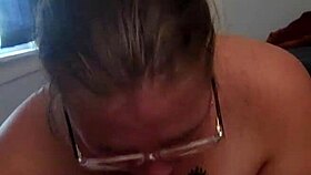 Will She Swallow The Huge Load?