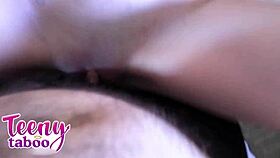 teen babysitter cecelia taylor gets a hot messy creampie to seal the deal for her promotion