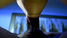 Swallowing Entire Monster Cock in Deepthroat with Balls