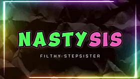 Nasty stepsisters share sexy vday pics in reality, not sister, with sex