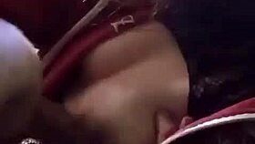 The same blowjob from another angle, so intense with big cockk