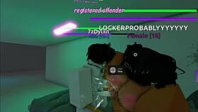Fucking in two different Roblox condominiums with condoms 😈