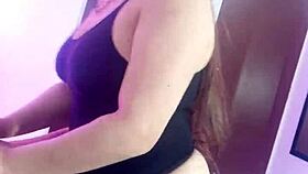 Sexy cowgirl Valery Sáenz's hardcore sex with big natural tits and tight pussy in HD.