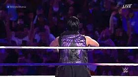 rhea ripley faces charlotte flair in the smackdown women's championship at wrestlemania 39