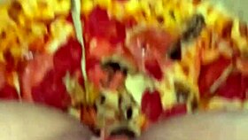 Watch snoewwhite masturbate with food in LA?