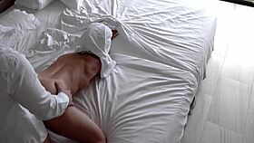 Fit teen 18+ in leggings fucks trainer after gym? Bubble butt action!