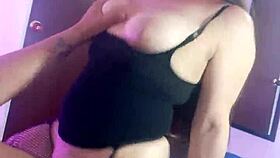 Sexy cowgirl Valery Sáenz's hardcore sex with big natural tits and tight pussy in HD.