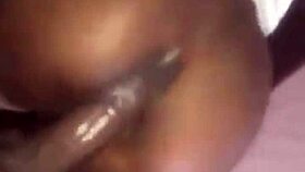 Skinny Latina Loves Riding Big Black Cock Shaved