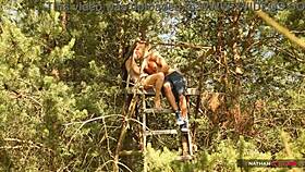 Hot Brunette Takes A Good Dicking In The Forest - 4k Teaser