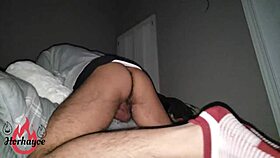 Feeling deep emotions while using the fleshlight in this homemade amateur session