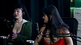 Latina Babe's Intense Orgasm In Group Fetish