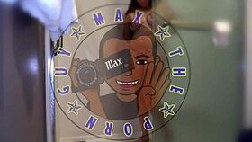 ass oiled up, fucked and creampied in cuck view with tits, hooters, big tits, bent over, boobs, messy, melons, interracial, big black cock, monster cock