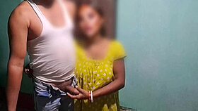 Bhabhi catches stepbrother fingering her hairy clit