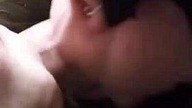 The same blowjob from another angle, so intense with big cockk