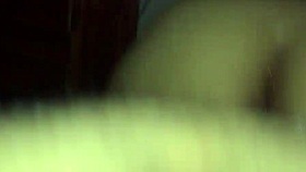 latina bride feels ecstatic bouncing on interracial cock at wedding