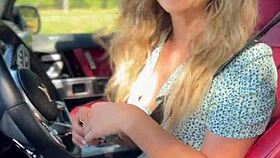 Latina teen with big natural tits and ass gets licked roughly on date