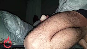 Feeling deep emotions while using the fleshlight in this homemade amateur session