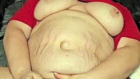 This milf cums hard with her big tits bouncing