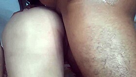 Oh, I Adore My Ass On All Fours Moaning Loud For Black Guy To Cum Inside!