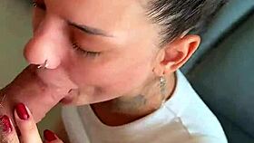 i swallow every drop in this brunette nasty latina deepthroat pov