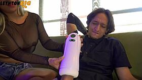 having fun with vibrator outdoors?