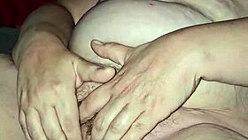 Flicking Her Bean On The Ass Till Milf Cums Hard From Sex
