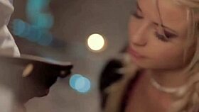 Beautiful German MILF sucks cock hard!