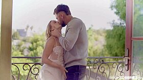 Clout at first sight anna claire clouds with shy blonde teen