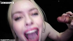 Holy fuck, 17 cumshots between blonde teen 18+ and brunette at gloryhole
