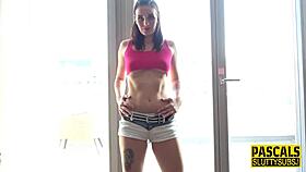 Bound And Blindfolded Sub Gives Head And Gets Plowed