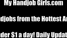 Your new maid drains your balls with handjob instructions