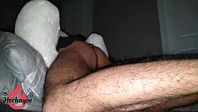 Feeling deep emotions while using the fleshlight in this homemade amateur session