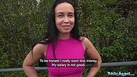 Public Agent Milf Bends For Fat Cock In Garden Shed