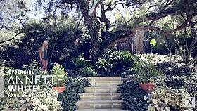 Annette White's Naughty Delight In Nude Bikini