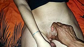 Fucking my little stepsister's tight virgin pussy