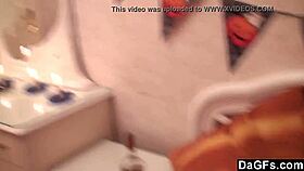 Is this sexy caribbean pirate girl stripping for the cam hot or what?