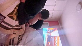 Brother's girlfriend fucked after gym