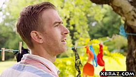 huge dick neighbor fucked my wife cassidy klein outdoor 😍